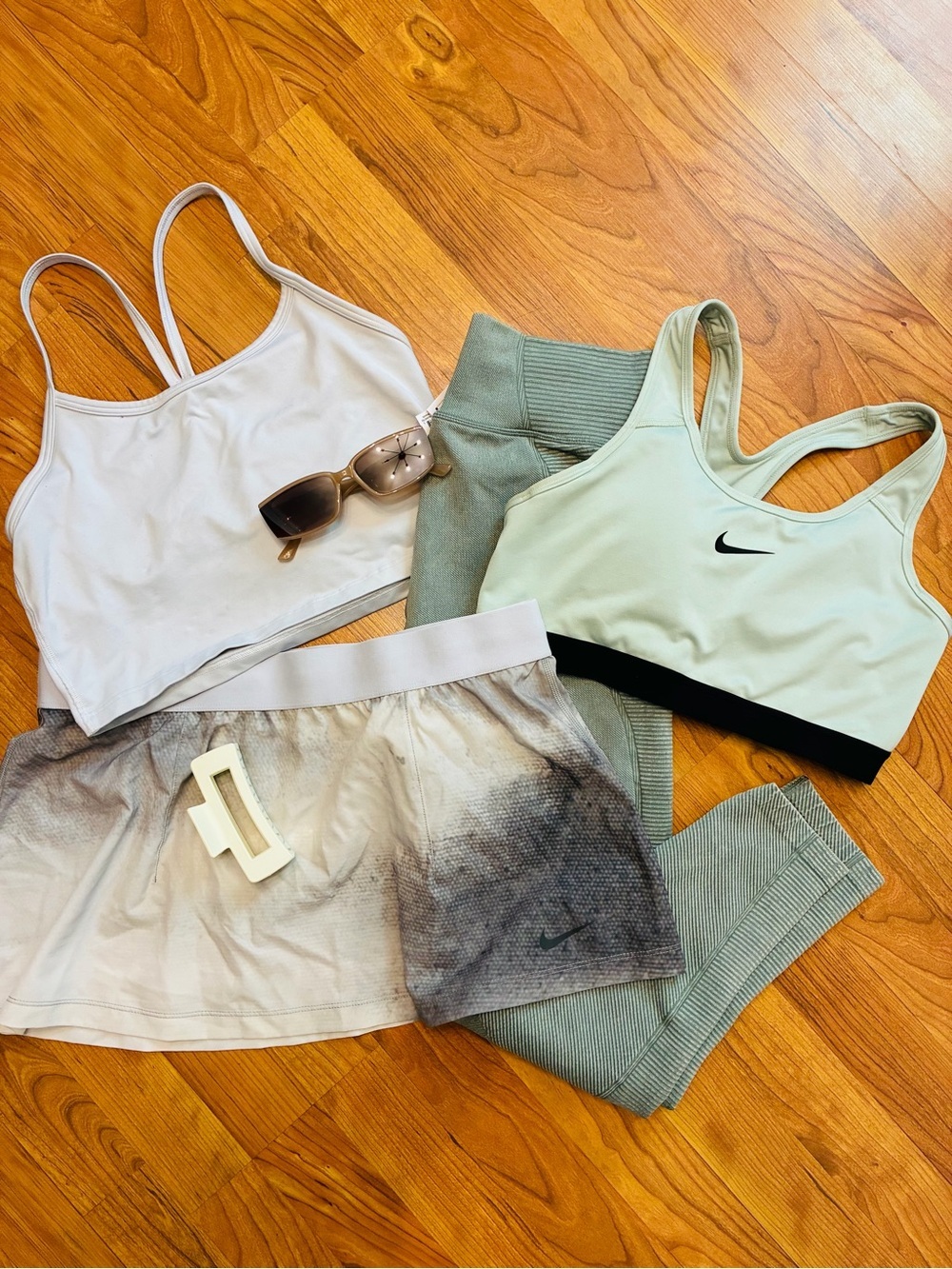 Nike Aerie Activewear Bundle Gym Bag Pilates Set Athleisure Capsule Clean Girl 7 - Picture 4 of 10